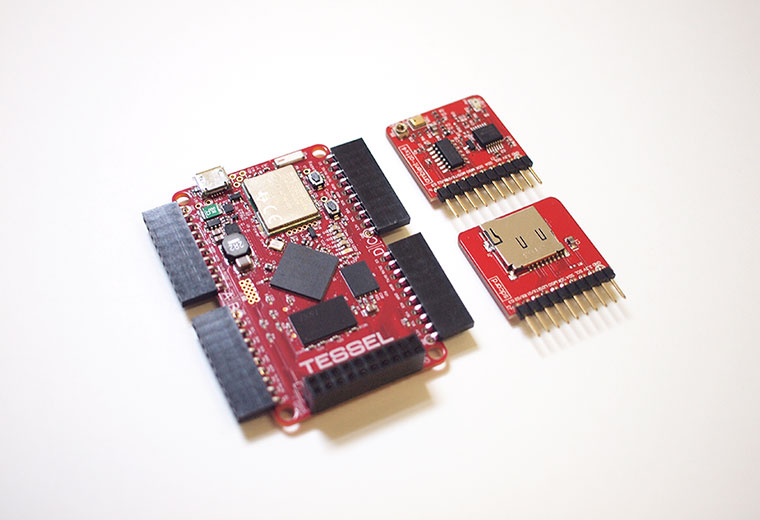 Tessel with Ambient and SD Modules